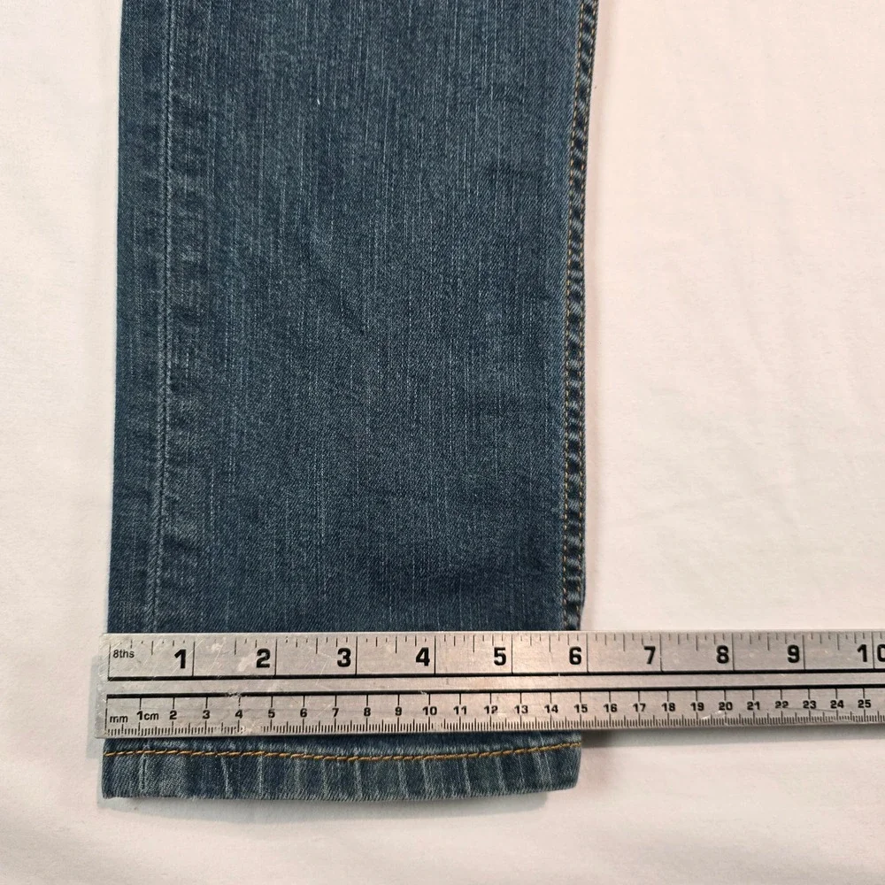 Levis 511 Slim Fit Jeans‎ Mens 34x32 Medium Wash Blue Denim 04511-0408